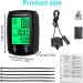 Fiotha Bicycle Computer - Waterproof LCD Cycling Tacho with 19 Functions Real-Time Speed Tracking & Backlight - Ideal for International Cycling Enthusiasts - Buy Online on GoSupps.com