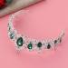FRCOLOR Princess Crown: Green Crystal Tiara for Women - Rhinestone Queen Crowns Wedding Tiaras Headband for Birthday Halloween Party - Buy Online on GoSupps.com