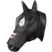 PFIFF 101013 Fly Mask for Horses - Motif Face Mask for Fly Protection | Full/Warmblood Size - Black-White - Buy Online on GoSupps.com