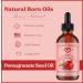 Natural Born Oils Pomegranate Seed Oil 16oz Organic Cold-Pressed Nutrient-Rich Excellent for Skin Nourishment Hair Vitality - Buy Online on GoSupps.com