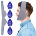 NEWGO wisdom tooth cooling compress cooling pads for wisdom teeth surgery cooling pad face after tooth surgery cold warm compress 4 pieces (gray)