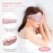 BeHoomi Pink Sleep Mask - Premium 3D Ergonomic Eye Mask for Sleeping, Superior Comfort, Ideal for Home, Office, Travel, Meditation & Yoga - Buy Online on GoSupps.com