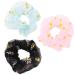7pcs Elastic Hair Ties & Bobbles - Organza Rings for Women & Kids | Summer Pool Party & Spa Accessories (Mixed Colors) - Buy Online on GoSupps.com