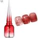YOXIER Nail Jelly Polish Bright Translucent Jelly Polish Varnish UV Gel 15ml Delicate 11 - Buy Online on GoSupps.com