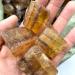 Crystal Rough Specimen Healed Natural Yellow Purple Fluorite Rough Quartz Crystal Reiki Crystals Specimen Diffuse Stone Fish Tank Ornament As a Gift (Size : 50g) - Buy Online on GoSupps.com