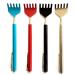 Set of 4 back scratchers extendable telescopic back scratchers 16.5-51 cm scratching aid metal telescopic rod