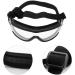 ULTECHNOVO Dog Goggles Transparent Pet Sunglasses Anti-UV Pet Eye Protection Glasses Waterproof Windproof Sunglasses for Large Medium Dog - Buy Online on GoSupps.com
