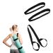 Fearing strap yoga mat yoga mat strap strap yoga mat harness strap sling adjustable yoga mat cotton loop support strap shoulder strap wearing strap made of cotton for yoga mats yoga transport straps 3PCs