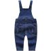 KIDSCOOL SPACE Baby & Little Boys/Girls Ripped Denim Overalls 3-4 Years Blue-1974 - Buy Online on GoSupps.com