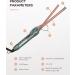 3/8 Inch Curling Iron - Tiny 9mm Wand for Medium Long Hair Ceramic Barrel LCD Display Heat Glove - Perfect Tight Curls in Green - Buy Online on GoSupps.com