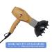 Universal Hair Diffuser Eco-Pro Attachment for Curly, Wavy, Natural Hair - Tames Frizz, Defines Curls, Adds Shine - Fits Dryer Nozzles 1.5 to 2 - Buy Online on GoSupps.com