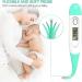 Digital Clinical Fever Medical Thermometer - Fast Body Test with Fever Alarm for Baby, Children, Adult & Pet - Green & White - Buy Online on GoSupps.com