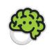 Fat Brain Toys Brain Teether - Green Baby Toys & Gifts for Ages 0 to 2