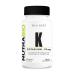 NutraBio Potassium Complex Potassium Supplement for Healthy Heart Bones Muscles & Digestion 99mg - 120 Vegetable Capsules