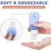 Moko Travel Bottles Set - 4 PCS BPA-Free Silicone Leak-Proof Refillable 3.1 oz Travel Bottles for Shampoo & Toiletries - Buy Online on GoSupps.com