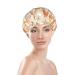 Cute Cartoon Mushrooms Shower Cap for Women | Reusable Waterproof Hair Protector | Adjustable & Stretchy Shower Hat | Retro Floral Hippie Design - Buy Online on GoSupps.com