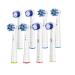 Replacement Brush Heads Compatible with Oral B,8 Pack Electric Toothbrush Heads Precision Clean Cross Action for Oral-b 7000/Pro 1000/9600/500/3000/8000 and More