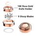 Flawless Hair Remover Replacement Heads - 8pcs GEN 1 18K Rose Gold Blades for Ultimate Cleaning - Buy Online on GoSupps.com