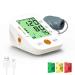 Panacare 2.0 upper arm blood pressure measuring devices 4.2 "Large display | 3-color backlight | German language | 2users & 198dates | cuff of 22-42cm fully automatic blood pressure monitor (White)