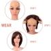 MapofBeauty Non Slip Silicone wig Grip Band Headband Hold Wig Sports Yoga (Black) - Buy Online on GoSupps.com