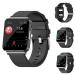 Blood Sugar Monitor Watch Non-invasive Blood Glucose Test Smart Watch Diabetic Watch Blood Glucose Watch Smart Watch Blood Sugar Diabetic Smartwatch Blood Oxygen Tracking (Color : Black)