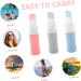 FOMIYES 3 Pcs Silicone Hair Dye Bottle Root Bottle Applicator for Hair Root Comb Bottle Hair Oil Applicator Root Comb Applicator Bottle Combs Anti-fall Hair Comb Food Grade Silicone - Buy Online on GoSupps.com