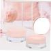 Mipcase Box Portable Makeup Organizer Small Makeup Organizer Makeup Case Powder Make up Cosmetic Case Travel Size 1 Pink - Buy Online on GoSupps.com