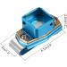 Patikil Magnetic Billiards Container - Aluminum Alloy Snooker Accessories with Belt Clip - Blue - Buy Online on GoSupps.com