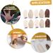 5 Pairs Leather Thimbles - Finger Protectors DIY Sewing Cots Cowhide Thumb Guards for Safe Stitching - Buy Online on GoSupps.com