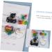Tofficu Mould Ornaments Transparent Cake Decor Diy Form Clay Mold Tools Baking Molds Epoxy Soap Chocolate Transparent 14.5X14X2.8CM - Buy Online on GoSupps.com