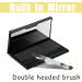 Instantly Hairline Powder Quick Root Touch Up Dark Brown Hairline Powder With Double Head Brush & Mirror Natural Temporary Hair Colour Eyebrow & Contour Root Cover Up Powder Long Wearing& Waterproof - Buy Online on GoSupps.com