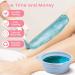 OUTXE 4 Pack Silicone Wax Warmer Liner Set with Non-Stick Bowl and Spatulas - Hair Removal Waxing Kit Replacement Liner - Buy Online on GoSupps.com