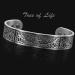 Mens Womens Copper Bracelet pewter coated Copper Bangle with 6 Magnets Adjustable Antique Silver (TLP)-Celtic Tree of Life (L: Wrist 19.5-22.5cm/7.7-8.8") - Buy Online on GoSupps.com