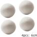 yruphome Wool Dryer Balls Tumble Dryer Balls - 4pcs Handmade Reusable Organic Wool Laundry Balls for Fabric Softening Reduce Drying Time Noise Static-Cling & Wrinkles with No Bad Odor (6cm:4pcs) - Buy Online on GoSupps.com