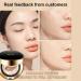 MZV Water Bead Tricolor Latte Concealer Cushion | Waterproof High Coverage BB Cream | Korean Air Cushion Foundation (21#) - Buy Online on GoSupps.com
