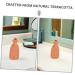 Beaupretty Pumice Stone Foot Scrubber With Natural Terracotta Clay Ergonomic Foot Massage Tool For Dead Skin Removal And Cracked Heels Portable And Easy To Use - Buy Online on GoSupps.com