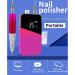 Nail Drill for Acrylic Nails 35000 RPM Electric Nail Drill Machine Low Heat Low Noise Low Vibration with LCD Touch Screen for Shaping Buffing Removing Acrylic Ice Flower Gradient Blue - Buy Online on GoSupps.com
