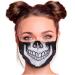 Alsino mouth protection mask in different colors fabric mask with motif oral nose protection with interchangeable filter adjustable ear bracket dead head dentition