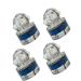 LED Deep Drop Underwater Fishing Light Diamond Tubular Style Bait Lure Squid, 350/700hrs Lifespan, 1000M Deep Blue