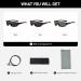 Buy Bifocal Sunglasses for Men & Women - UV400 Sports Style Fishing Glasses - 3 Pack in Black Green Gray - +2.50 Diopters Reader - Buy Online on GoSupps.com