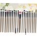 POPETPOP 60 Pcs Portable Eye Makeup Eye Shadow Brush Eyelash Eyebrow Brush - Buy Online on GoSupps.com