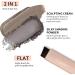 Oulac Eyebrow Palette 2 in 1 Waterproof Eyebrow Gel Long Lasting Eyebrow Powder Filling Fibers for Dense Color Long Lasting Result with Brush Mirror Taupe 04 Taupe - Buy Online on GoSupps.com