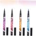 FRCOLOR 3Pcs Liquid Eyeliner Black Waterproof Eyeliner Colorful Eyeline Pencil For Women Waterproof Pen Marker Make Up Size 1x3pcs Image 3x3pcs - Buy Online on GoSupps.com