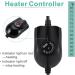 hygger Mini Quartz Glass Aquarium Heater with External Control Adjustable Submersible Betta Aquarium Thermostat 100W - Buy Online on GoSupps.com