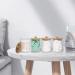 Tbestmax Qtip Apothecary Jar for Cotton Swabs - Clear Bathroom Storage - 3 Pack - Perfect for Organizing - Buy Online on GoSupps.com