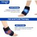 Newgo Fleece Cooling Pads for Ankle Pain Relief | Ice Cold Cooling Belt & Socks for Foot Injuries | Ankle Swelling & Sprains - Dark Blue & Black - Buy Online on GoSupps.com
