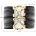 Kytpyi Beaded Hair Comb Slides - 3 PCS Double Sided Clips for Women & Girls | Elastic Magic Combs for DIY Hair Styling & Accessories - Buy Online on GoSupps.com