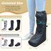 Neppt Tall Walking Boot Cover for Women Men - Orthopedic Foot Cast Protector for Outdoor Activities - Black - Buy Online on GoSupps.com