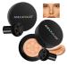 Anglicolor Mushroom Head Air Cushion CC Cream Strong Concealer 2PC Face Makeup Cushion Foundation Long Lasting Moisturizing BB Cream Makeup Base Primer Even Skin Tone for All Skin Types (2PC05)