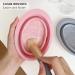 2 Pack Silicon Makeup Brush Cleaner Mat & Bowl Scrubber - Portable Washing Tool for Brushes, Sponges & Puffs (Gray & Pink) - Buy Online on GoSupps.com